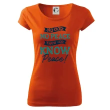 No God no peace, know God know peace