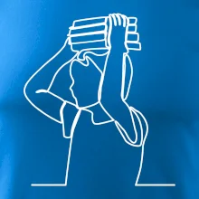 Študent a kniha jedným ťahom