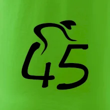 Cyklista oslavuje štyridsaťpäťku (45)