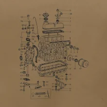 Motor škoda 105-136