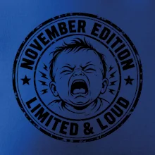 Limitovaná listopadová edice hlasitého miminka