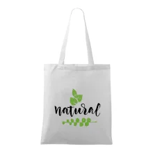 Natural - nápis v listoch