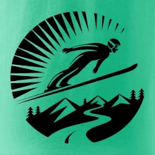 Skokan čierny v kruhu