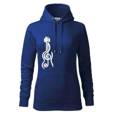 Husľový kľúč gitara