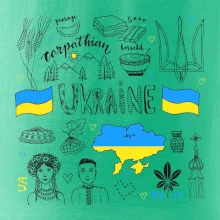 Ukrajina folklór - kreslené obrázky Ukrajina folklór - kreslené obrázky