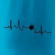 EKG záhrada - kanva EKG záhrada - kanva