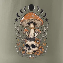 Goblincore magical mushroom