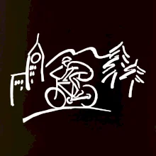 Cyklista na výlete Cyklista na výlete