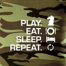 Eat sleep play - šach Eat sleep play - šach