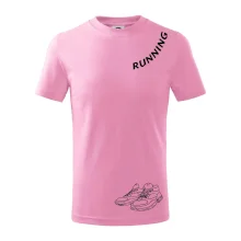 Running nápis šikmo