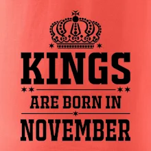 Kings are born in November