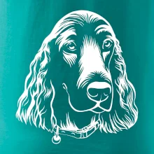 Kokeršpaniel - hlava kreslená