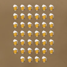 Narodeniny - 40x pivo