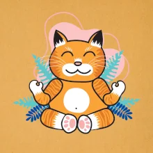 Majster v meditácii  (Pecka design)