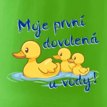 Moje první dovolená u vody - sourozenci