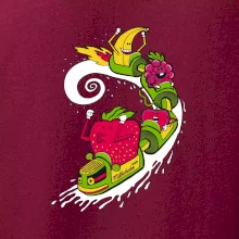 Milkshake vlak kreslený