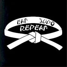 Judo eat repeat Judo eat repeat