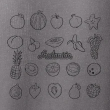 Frutarián ovocie vo štvorci