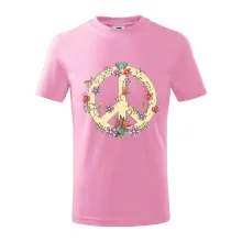 Peace symbol pieskový