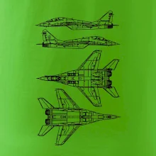 Mig 29 Fulcrum - obrys