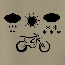 Motorkář za každého počasí - enduro