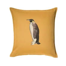 Tučniak kreslený vodovými farbami