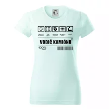 Čiarový kód - Vodič kamiónu