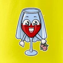 Červené víno pro nevěstu