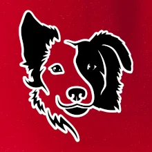 Border kólia obrys hlavy