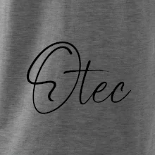 Nápis písací na prsiach - otec