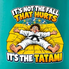 Pád bolí tatami judo