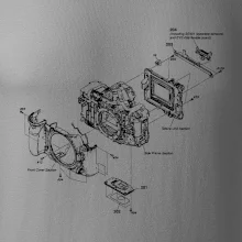 Nákres Digitálny fotoaparát