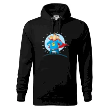 Táta superman - dievča a chlapec