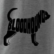 Bloodhound nápis v tele Bloodhound nápis v tele