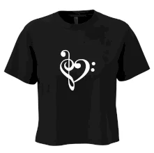 Husľový kľúč srdce