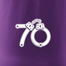 Narodeninové tričko pre policajta - putá 70