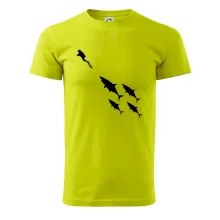 Potápač žraloky Potápač žraloky