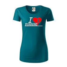 I love running dievča