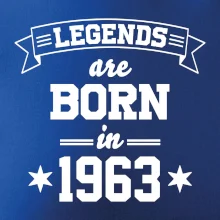 Legends are born in 1963