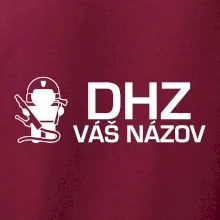 DHZ postavička - vlastný nápis