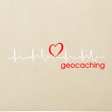 Moje srdce bije pre Geocaching -Text