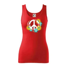 Peace symbol abstraktný