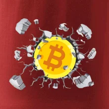 Bitcoin v tričku