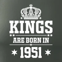 Kings are born in 1951