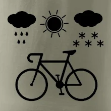 Cyklista za každého počasia Cyklista za každého počasia