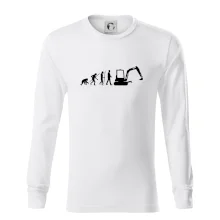 Evolúcia bager malý Evolúcia bager malý