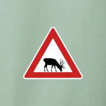 Dopravná značka - Pozor žreb