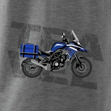 Cestovná enduro modrá