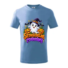 Strašidelne rozkošný duch s tekvicami