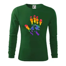 LGBT hand print